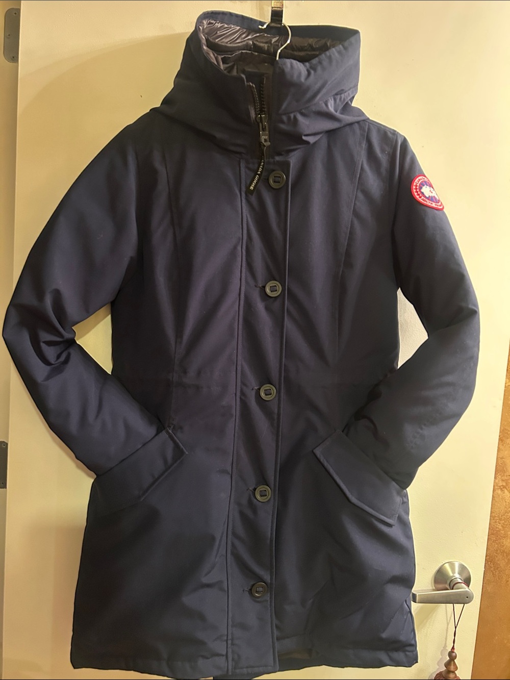 NEW Canada Goose Women's Atlantic Navy Padded Parka